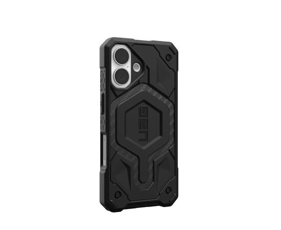 Чохол до мобільного телефона UAG iPhone 16 Monarch Pro Magsafe Carbon Fiber (114458114242), зображення 4 Чохол до мобільного телефона UAG iPhone 16 Monarch Pro Magsafe Carbon Fiber (114458114242), зображення 4