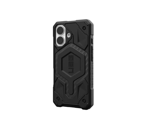 Чохол до мобільного телефона UAG iPhone 16 Monarch Pro Magsafe Carbon Fiber (114458114242), зображення 5 Чохол до мобільного телефона UAG iPhone 16 Monarch Pro Magsafe Carbon Fiber (114458114242), зображення 5