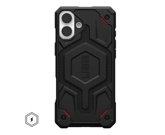 Чехол для мобильного телефона UAG iPhone 16 Monarch Pro Magsafe Kevlar Black (114458113940)