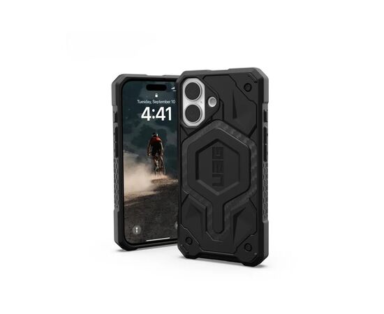 Чохол до мобільного телефона UAG iPhone 16 Monarch Carbon Fiber (114462114242), зображення 4 Чохол до мобільного телефона UAG iPhone 16 Monarch Carbon Fiber (114462114242), зображення 4