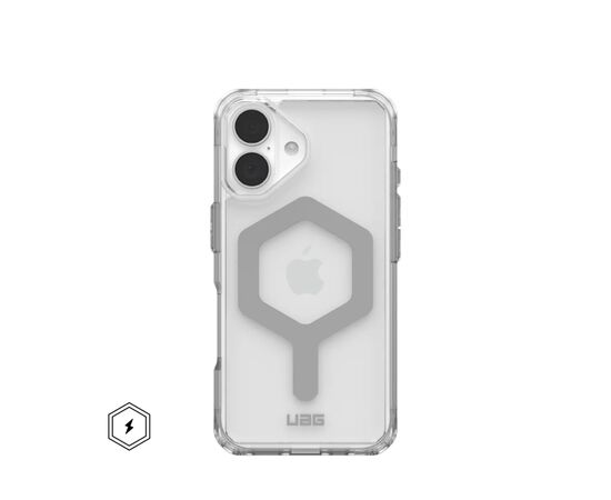 Чохол до мобільного телефона UAG iPhone 16 Plyo Magsafe Ice/White (114482114341)