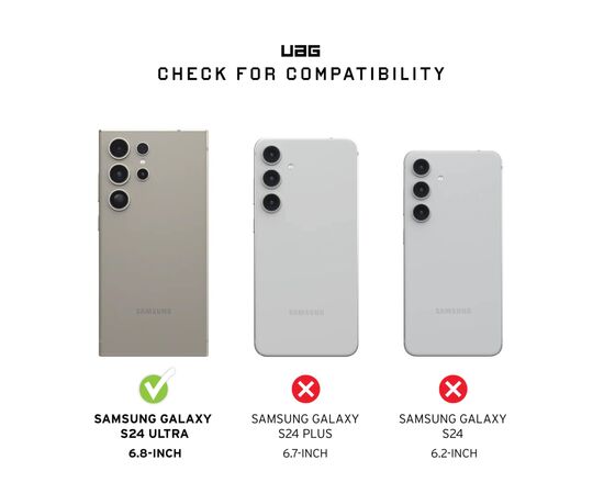 Чехол для мобильного телефона UAG Samsung Galaxy S24 Ultra Monarch Carbon Fiber (214415114242), изображение 10 Чехол для мобильного телефона UAG Samsung Galaxy S24 Ultra Monarch Carbon Fiber (214415114242), изображение 10