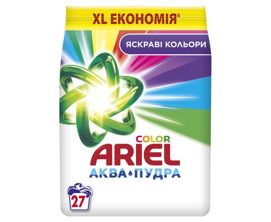 Пральний порошок Ariel Аква-Пудра Color 4.05 кг (8006540536919)