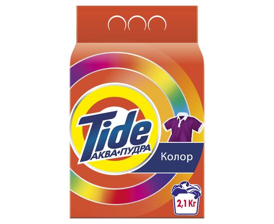 Стиральный порошок Tide Аква-Пудра Color 2.1 кг (8006540534274)
