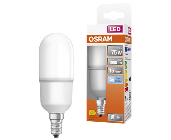 Лампочка Osram LED Star STICK75 10W/840 230V FR E14 (4058075428409)