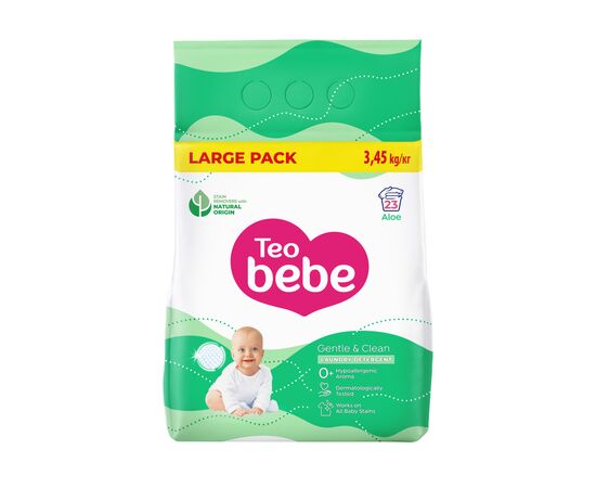 Стиральный порошок Teo bebe Gentle & Clean Aloe 3.45 кг (3800024048470)