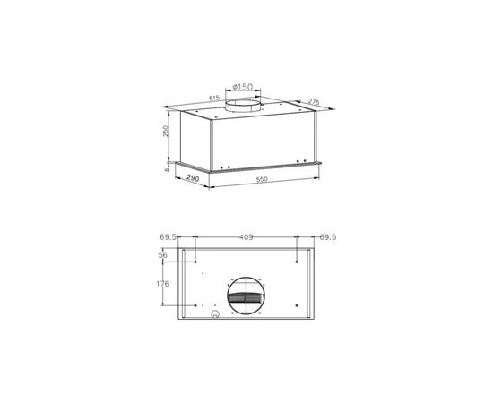Вытяжка кухонная Hansa OMP6553WGH, изображение 4 Вытяжка кухонная Hansa OMP6553WGH, изображение 4