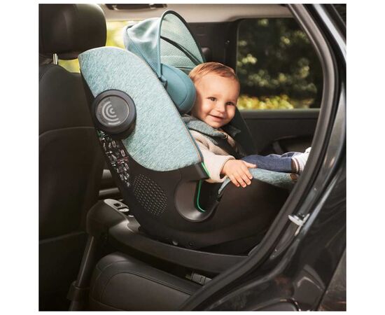 Автокресло Chicco Bi-Seat Air i-Size с базой Черное (87050.72), изображение 7