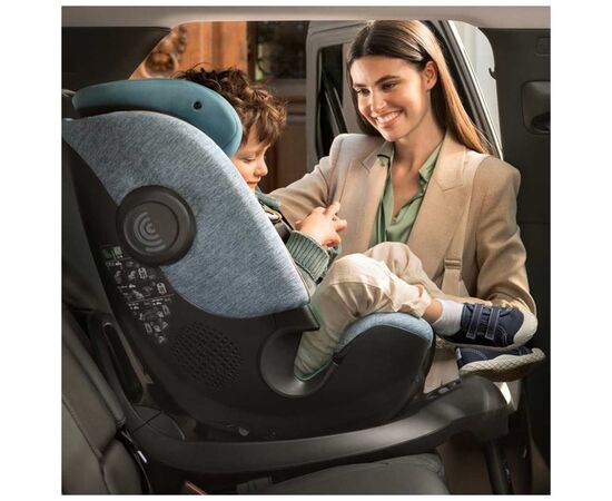 Автокресло Chicco Bi-Seat Air i-Size с базой Черное (87050.72), изображение 8