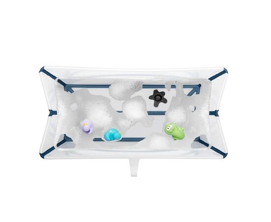 Ванночка Stokke Flexi Bath Складная и адаптер Синяя (531504), изображение 3 Ванночка Stokke Flexi Bath Складная и адаптер Синяя (531504), изображение 3