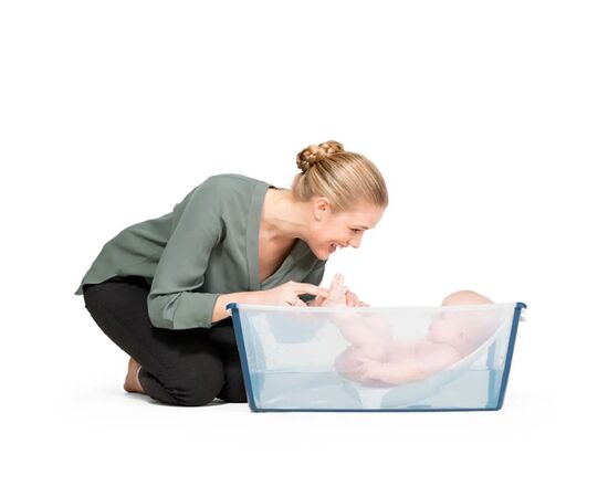 Ванночка Stokke Flexi Bath Складная и адаптер Синяя (531504), изображение 6 Ванночка Stokke Flexi Bath Складная и адаптер Синяя (531504), изображение 6