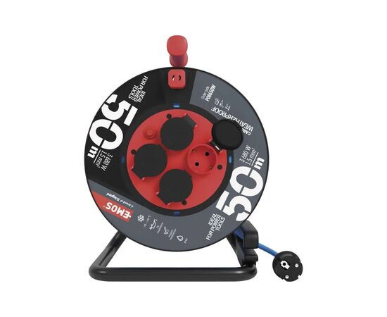 Сетевой удлинитель EMOS P08650W, изображение 2 Сетевой удлинитель EMOS P08650W, изображение 2