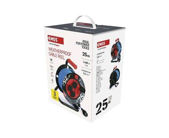 Сетевой удлинитель EMOS P08625W, изображение 3 Сетевой удлинитель EMOS P08625W, изображение 3