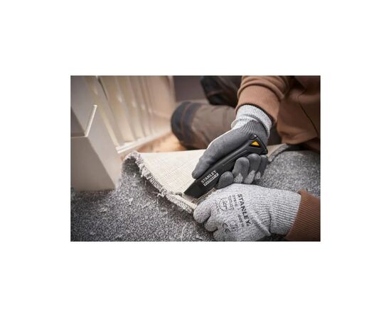 Нож монтажный Stanley "FatMax® Heavy Duty" с фиксированным лезвием для отделочных работ, 165 мм. (FMHT10500-0), изображение 9 Нож монтажный Stanley "FatMax® Heavy Duty" с фиксированным лезвием для отделочных работ, 165 мм. (FMHT10500-0), изображение 9