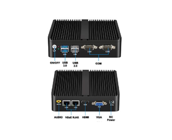 Промисловий ПК Syncotek GOLE BOX-1 J4125/8GB/128GB SSD/USBx4/RS232x2/LANx2VGA/HDMI (S-PC-0089)
