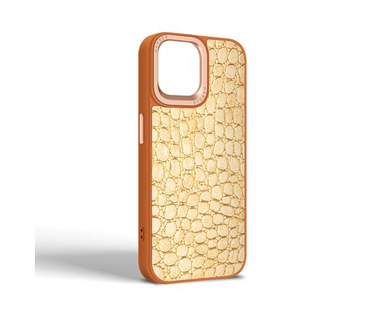 Чохол до мобільного телефона Harder Crocosaur Apple iPhone 14 Beige (ARM76715), зображення 2 Чохол до мобільного телефона Harder Crocosaur Apple iPhone 14 Beige (ARM76715), зображення 2