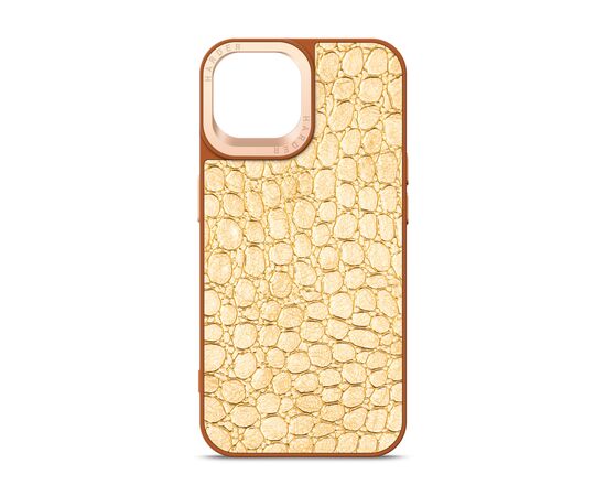 Чехол для мобильного телефона Harder Crocosaur Apple iPhone 14 Beige (ARM76715)