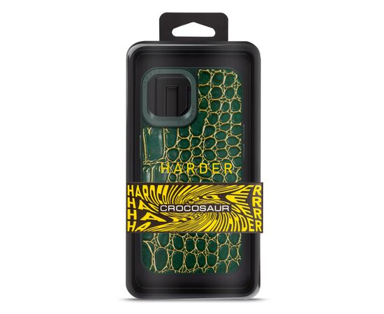 Чехол для мобильного телефона Harder Crocosaur Apple iPhone 14 Green (ARM76714), изображение 3 Чехол для мобильного телефона Harder Crocosaur Apple iPhone 14 Green (ARM76714), изображение 3