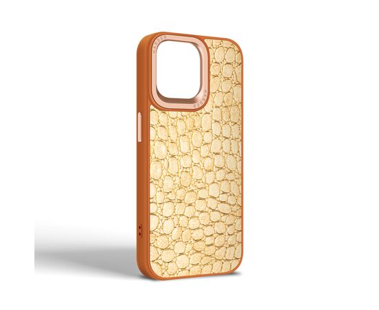 Чехол для мобильного телефона Harder Crocosaur Apple iPhone 14 Pro Max Beige (ARM76727), изображение 2 Чехол для мобильного телефона Harder Crocosaur Apple iPhone 14 Pro Max Beige (ARM76727), изображение 2