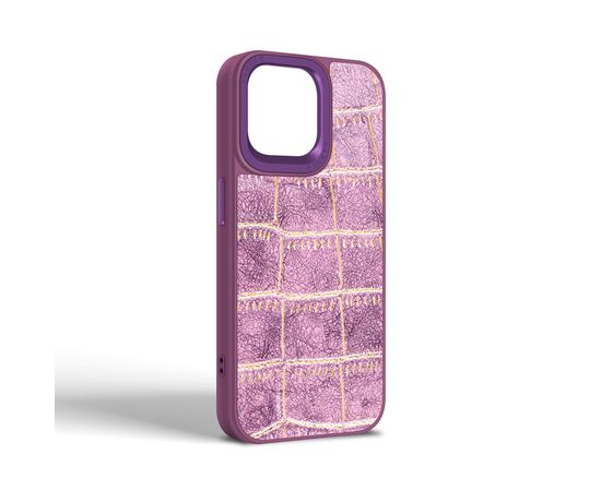 Чехол для мобильного телефона Harder Crocosaur Apple iPhone 14 Pro Max Purple (ARM76728), изображение 2 Чехол для мобильного телефона Harder Crocosaur Apple iPhone 14 Pro Max Purple (ARM76728), изображение 2
