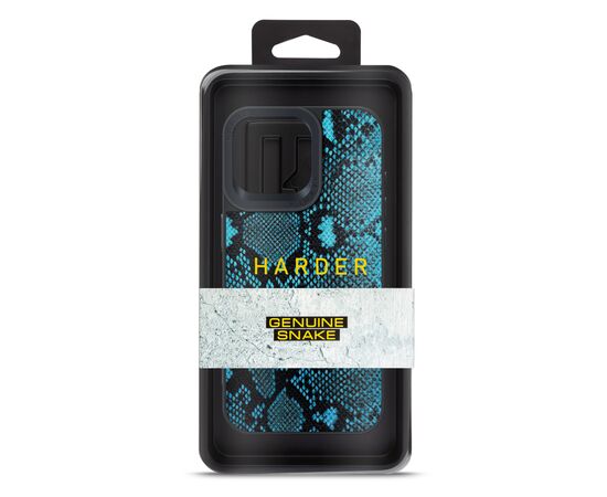 Чехол для мобильного телефона Harder Genuine Snake Apple iPhone 15 Pro Max Dark Blue (ARM76784), изображение 3