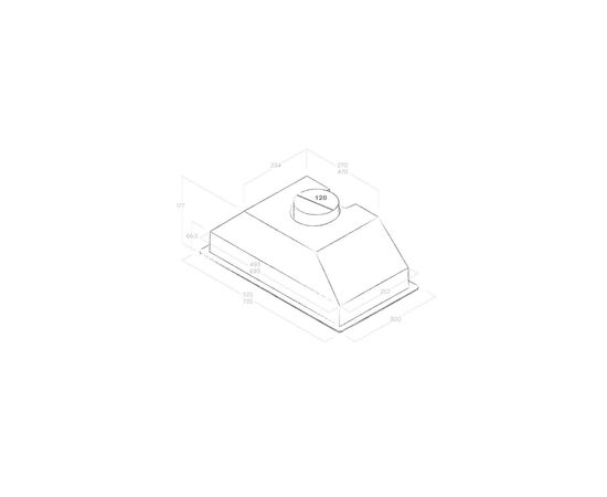 Вытяжка кухонная Elica CT17 C IX/A/52, изображение 5 Вытяжка кухонная Elica CT17 C IX/A/52, изображение 5