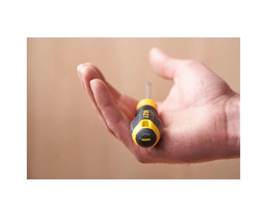 Викрутка Stanley Cushion Grip, SL4x100мм, з паралельним джалом. (STHT16195-0), зображення 4