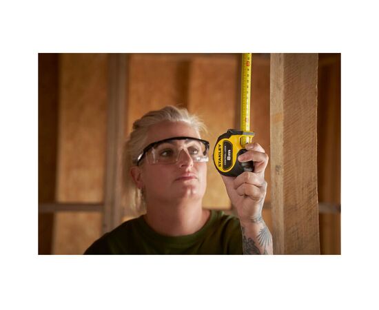 Рулетка Stanley CONTROL-LOCK, 8мх25мм, у прогумованому корпусі, з двосторонньою шкалою (STHT37232-0), зображення 9 Рулетка Stanley CONTROL-LOCK, 8мх25мм, у прогумованому корпусі, з двосторонньою шкалою (STHT37232-0), зображення 9