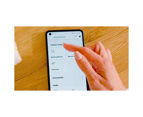 Пральна машина Gorenje фронтальна, 10,5кг, 1400, A+++, 60см, дисплей, інвертор, пара, Wi-F (WNS1X4ARTWIFI), зображення 8 Пральна машина Gorenje фронтальна, 10,5кг, 1400, A+++, 60см, дисплей, інвертор, пара, Wi-F (WNS1X4ARTWIFI), зображення 8