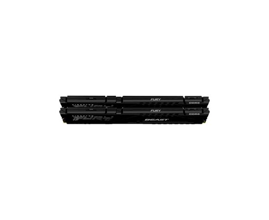 Модуль памяти для компьютера DDR5 32GB (2x16GB) 6000 MHz Beast AM5 Black Kingston Fury (ex.HyperX) (KF560C36BBEK2-32), изображение 2 Модуль памяти для компьютера DDR5 32GB (2x16GB) 6000 MHz Beast AM5 Black Kingston Fury (ex.HyperX) (KF560C36BBEK2-32), изображение 2