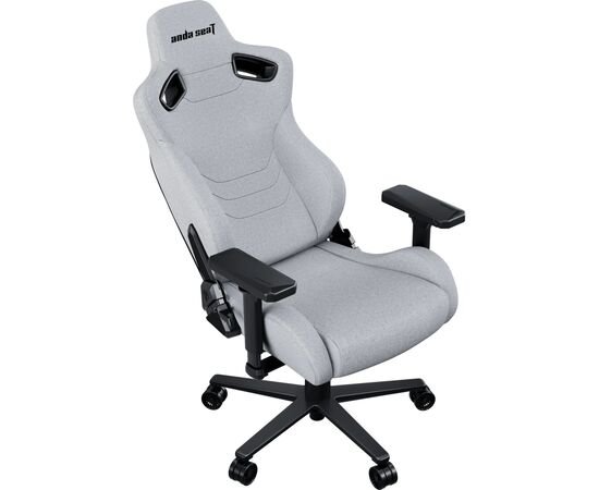Кресло игровое Anda Seat Kaiser 2 Pro Fabric Size XL Grey (AD12YXL-17-G-F-G01), изображение 10 Кресло игровое Anda Seat Kaiser 2 Pro Fabric Size XL Grey (AD12YXL-17-G-F-G01), изображение 10