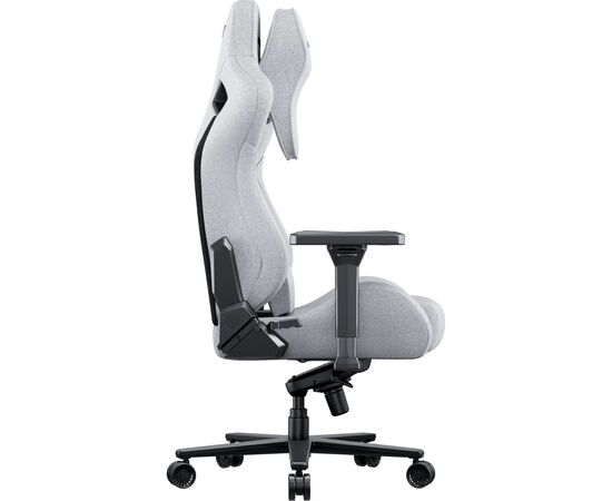 Кресло игровое Anda Seat Kaiser 2 Pro Fabric Size XL Grey (AD12YXL-17-G-F-G01), изображение 4 Кресло игровое Anda Seat Kaiser 2 Pro Fabric Size XL Grey (AD12YXL-17-G-F-G01), изображение 4