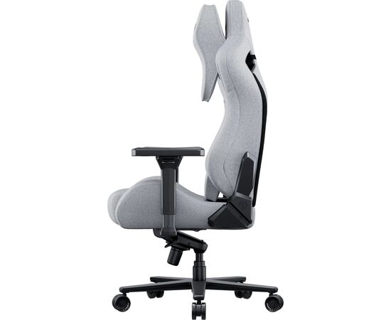 Кресло игровое Anda Seat Kaiser 2 Pro Fabric Size XL Grey (AD12YXL-17-G-F-G01), изображение 5 Кресло игровое Anda Seat Kaiser 2 Pro Fabric Size XL Grey (AD12YXL-17-G-F-G01), изображение 5