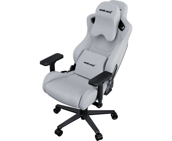 Кресло игровое Anda Seat Kaiser 2 Pro Fabric Size XL Grey (AD12YXL-17-G-F-G01), изображение 9 Кресло игровое Anda Seat Kaiser 2 Pro Fabric Size XL Grey (AD12YXL-17-G-F-G01), изображение 9