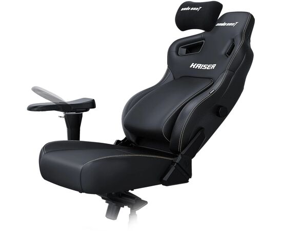 Кресло игровое Anda Seat Kaiser 4 PVC Size XL Black (AD12YDDC-XLL-20-B-PV/C), изображение 7 Кресло игровое Anda Seat Kaiser 4 PVC Size XL Black (AD12YDDC-XLL-20-B-PV/C), изображение 7