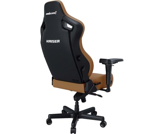 Кресло игровое Anda Seat Kaiser 4 PVC Size XL Brown (AD12YDDC-XLL-20-K-PV/C), изображение 4 Кресло игровое Anda Seat Kaiser 4 PVC Size XL Brown (AD12YDDC-XLL-20-K-PV/C), изображение 4