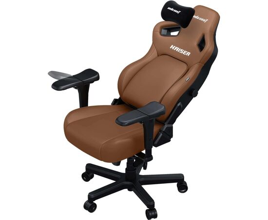Кресло игровое Anda Seat Kaiser 4 PVC Size XL Brown (AD12YDDC-XLL-20-K-PV/C), изображение 6 Кресло игровое Anda Seat Kaiser 4 PVC Size XL Brown (AD12YDDC-XLL-20-K-PV/C), изображение 6