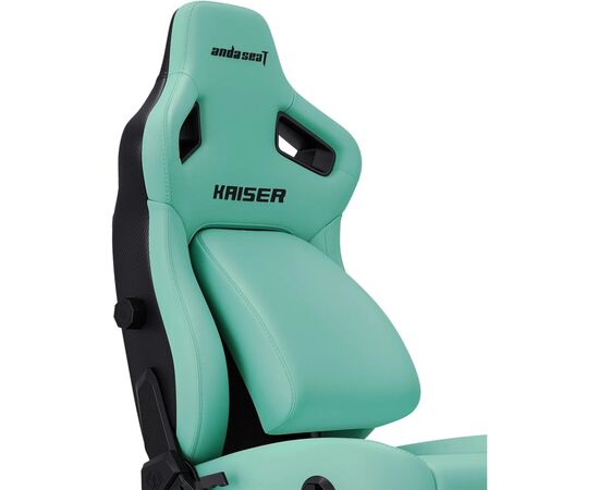 Кресло игровое Anda Seat Kaiser 4 PVC Size XL Green (AD12YDDC-XLL-20-E-PV/C), изображение 7 Кресло игровое Anda Seat Kaiser 4 PVC Size XL Green (AD12YDDC-XLL-20-E-PV/C), изображение 7