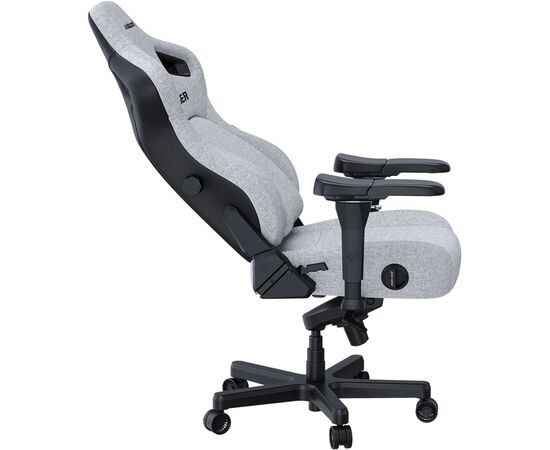 Кресло игровое Anda Seat Kaiser 4 Fabric Size XL Grey (AD12YDDC-XLL-20-G-CF), изображение 3 Кресло игровое Anda Seat Kaiser 4 Fabric Size XL Grey (AD12YDDC-XLL-20-G-CF), изображение 3
