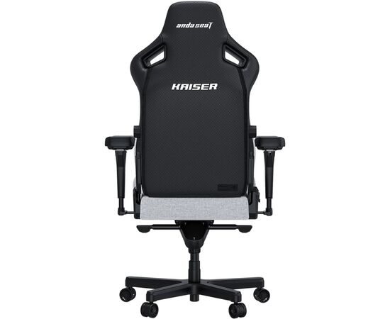 Кресло игровое Anda Seat Kaiser 4 Fabric Size XL Grey (AD12YDDC-XLL-20-G-CF), изображение 5 Кресло игровое Anda Seat Kaiser 4 Fabric Size XL Grey (AD12YDDC-XLL-20-G-CF), изображение 5