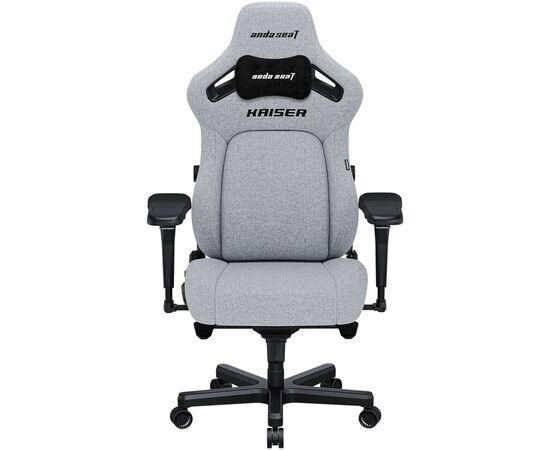 Крісло ігрове Anda Seat Kaiser 4 Fabric Size XL Grey (AD12YDDC-XLL-20-G-CF)