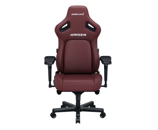 Кресло игровое Anda Seat Kaiser 4 PVC Size XL Maroon (AD12YDDC-XLL-20-A-PV/C), изображение 2 Кресло игровое Anda Seat Kaiser 4 PVC Size XL Maroon (AD12YDDC-XLL-20-A-PV/C), изображение 2