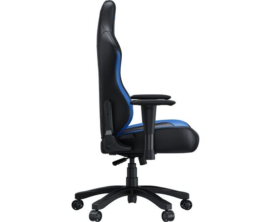 Кресло игровое Anda Seat Luna Color PVC Size L Black/Blue (AD18-48-BS-PV), изображение 4 Кресло игровое Anda Seat Luna Color PVC Size L Black/Blue (AD18-48-BS-PV), изображение 4
