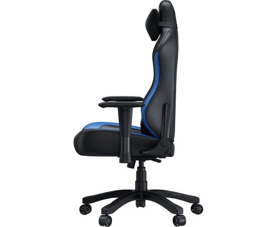 Кресло игровое Anda Seat Luna Color PVC Size L Black/Blue (AD18-48-BS-PV), изображение 5 Кресло игровое Anda Seat Luna Color PVC Size L Black/Blue (AD18-48-BS-PV), изображение 5