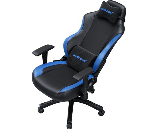 Кресло игровое Anda Seat Luna Color PVC Size L Black/Blue (AD18-48-BS-PV), изображение 8 Кресло игровое Anda Seat Luna Color PVC Size L Black/Blue (AD18-48-BS-PV), изображение 8