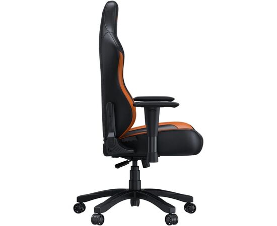 Кресло игровое Anda Seat Luna Color PVC Size L Black/Orange (AD18-48-BO-PV), изображение 4 Кресло игровое Anda Seat Luna Color PVC Size L Black/Orange (AD18-48-BO-PV), изображение 4