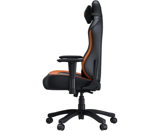 Кресло игровое Anda Seat Luna Color PVC Size L Black/Orange (AD18-48-BO-PV), изображение 5 Кресло игровое Anda Seat Luna Color PVC Size L Black/Orange (AD18-48-BO-PV), изображение 5