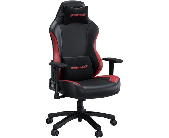 Кресло игровое Anda Seat Luna Color PVC Size L Black/Red (AD18-48-BR-PV), изображение 2 Кресло игровое Anda Seat Luna Color PVC Size L Black/Red (AD18-48-BR-PV), изображение 2