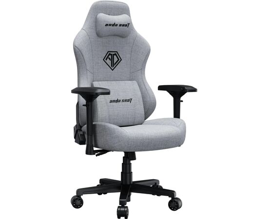 Кресло игровое Anda Seat Phantom 3 Pro Fabric Size L Grey (AD18YC-06-G-F), изображение 2 Кресло игровое Anda Seat Phantom 3 Pro Fabric Size L Grey (AD18YC-06-G-F), изображение 2