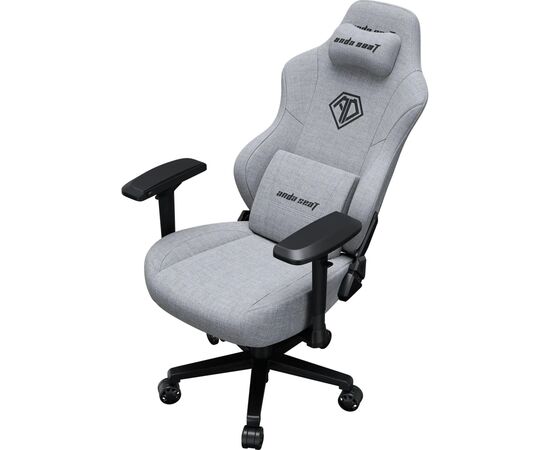 Кресло игровое Anda Seat Phantom 3 Pro Fabric Size L Grey (AD18YC-06-G-F), изображение 7 Кресло игровое Anda Seat Phantom 3 Pro Fabric Size L Grey (AD18YC-06-G-F), изображение 7